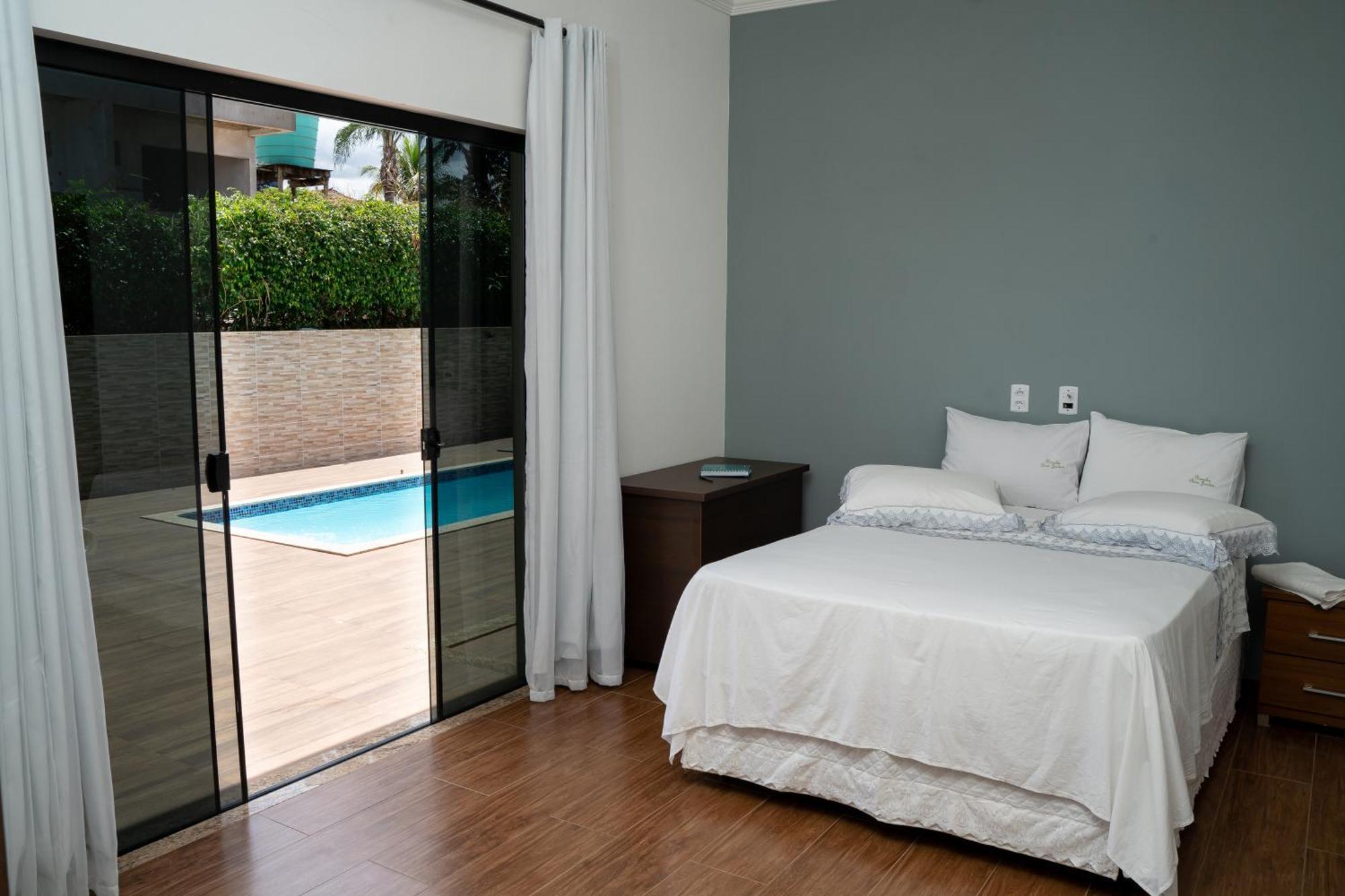 Casa Com Piscina Vista Para Lago, 03 Quartos Confortaveis Capitólio Buitenkant foto